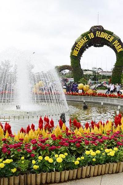 Vườn hoa Đà Lạt
